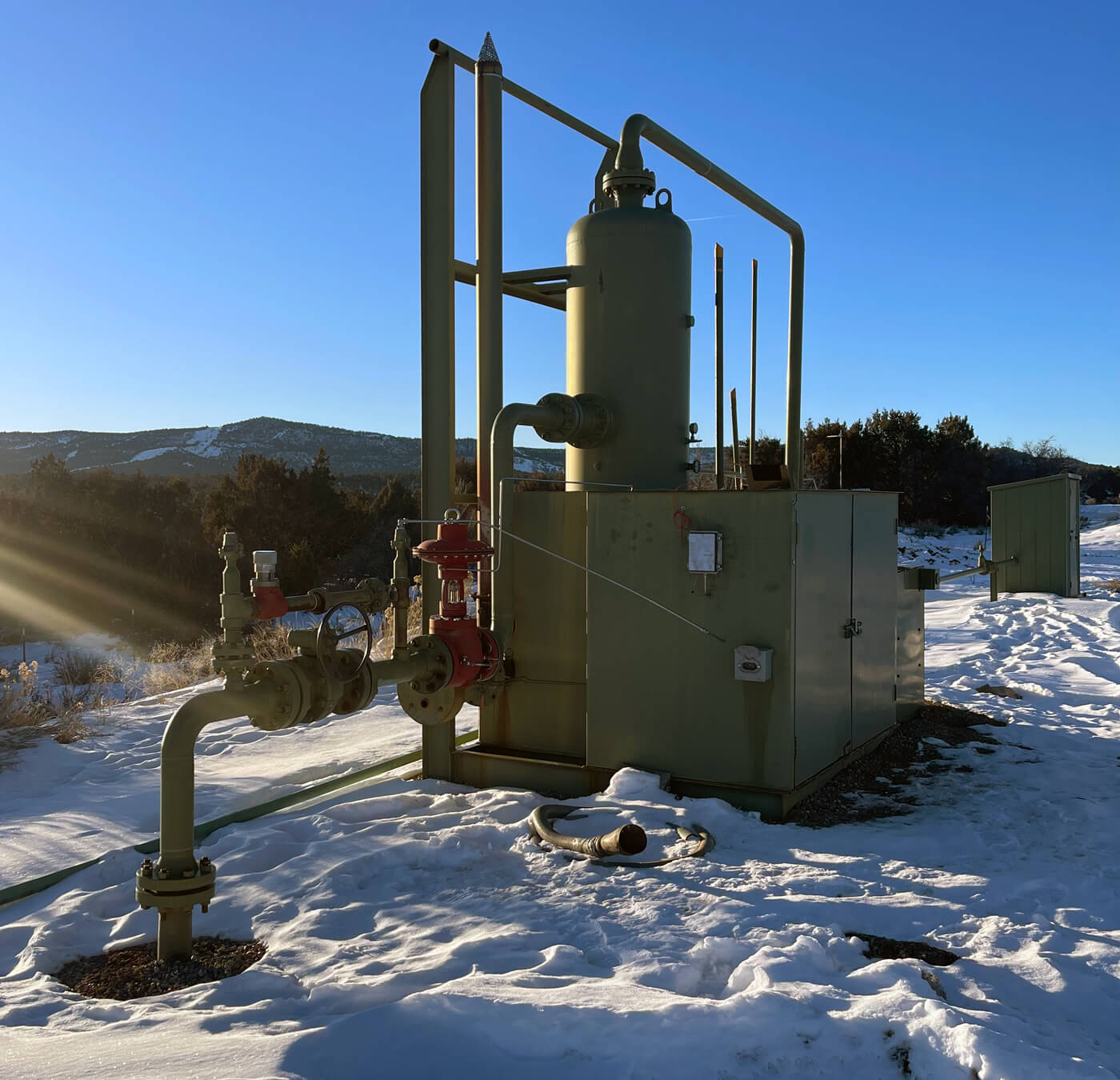 Cold-weather R3CON sensor placement illustration